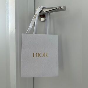 Fabulous Mini Dior Shopping Bag with Logo Bow